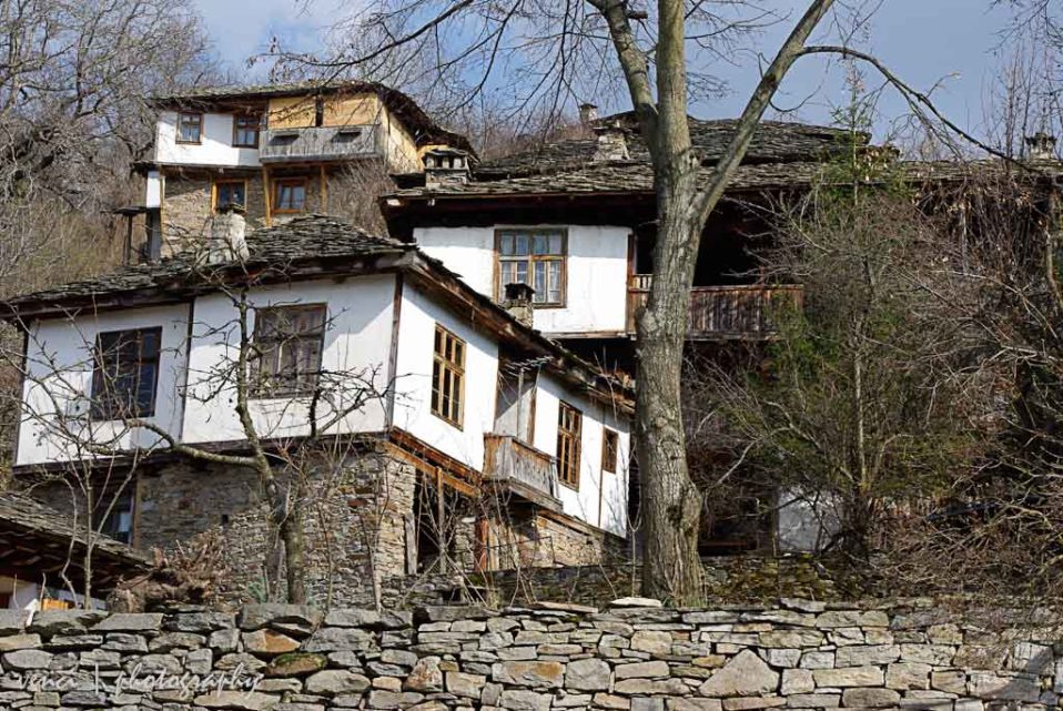 old houses, Kovatchevitza, Bulgaria